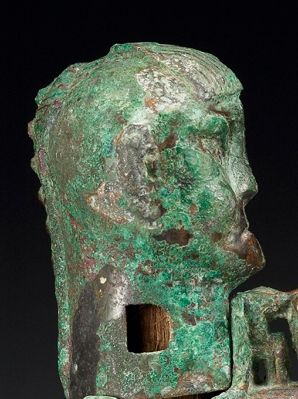 宝博微课堂:西周人头銎内钺 宝博微课堂:西周人头銎内钺