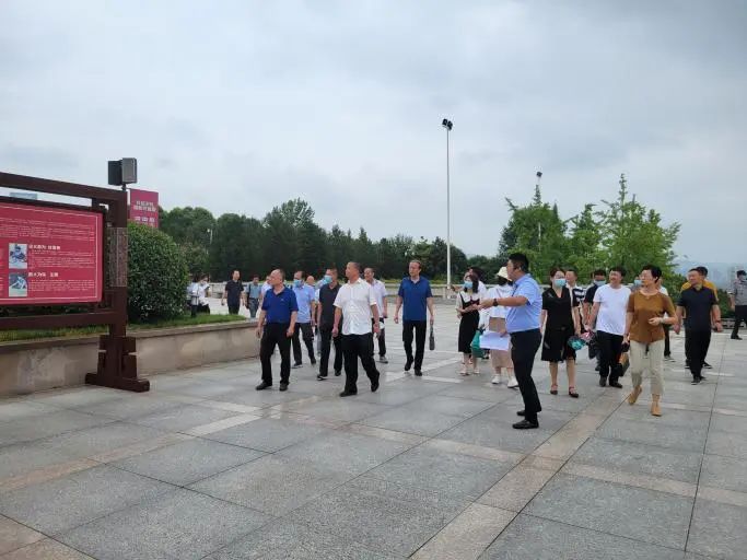 2022年全市A级旅游景区创文工作专题现场推进会在宝鸡青铜器博物院召开