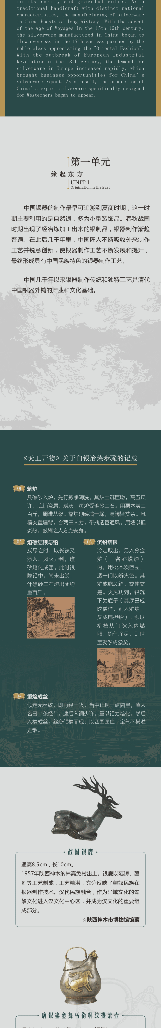线上展览｜《白银芳华------从外销银器看晚清民初社会和商贸变迁展》第一期