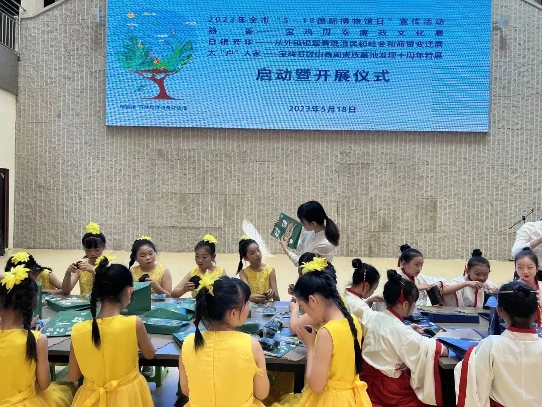 宝鸡市“5·18国际博物馆日”宣传活动在宝鸡青铜器博物院举行 宝鸡市“5·18国际博物馆日”宣传活动在宝鸡青铜器博物院举行