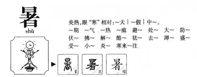 宝博微课堂|金文话节气——处暑 宝博微课堂|金文话节气——处暑