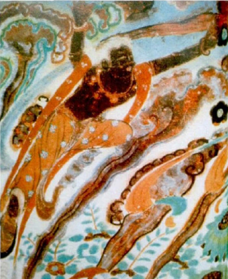 宝博微课堂：唐飞天花鸟纹菱缘镜