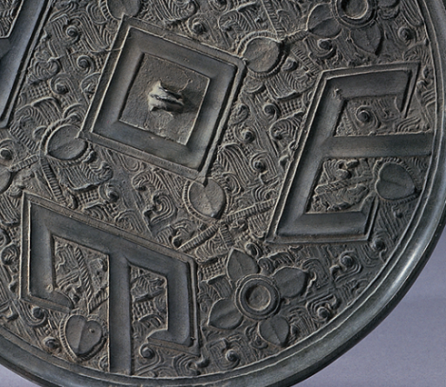 宝博微课堂：唐飞天花鸟纹菱缘镜