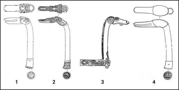 宝博微课堂:西周兽首铜旄 宝博微课堂:西周兽首铜旄