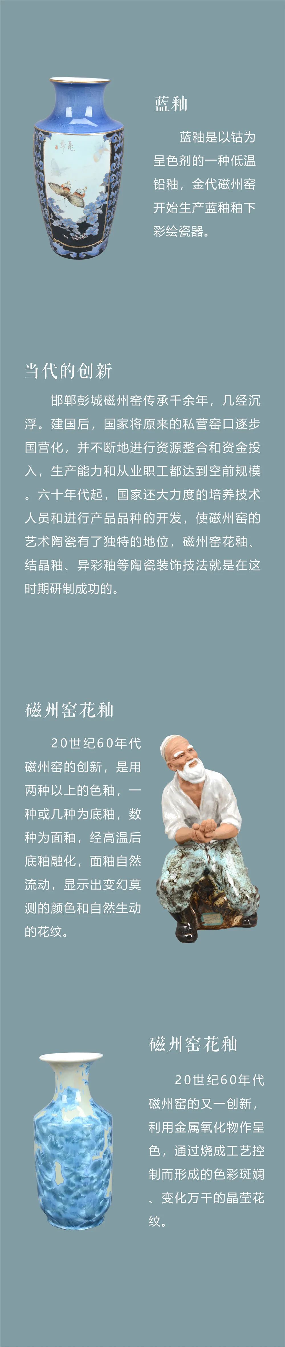 线上展览：《千年窑火生生不息——邯郸市博物馆馆藏磁州窑瓷器展》第二期