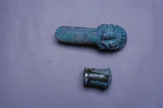 宝博微课堂:西周兽首铜旄 宝博微课堂:西周兽首铜旄