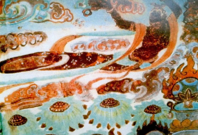 宝博微课堂：唐飞天花鸟纹菱缘镜