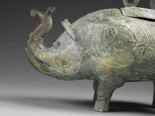 宝博微课堂:西周象尊 宝博微课堂:西周象尊